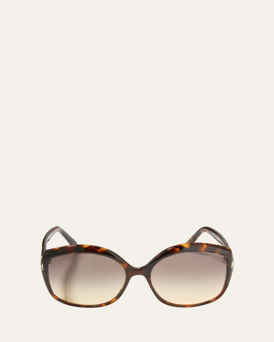 Chiara Round Acetate Sunglasses